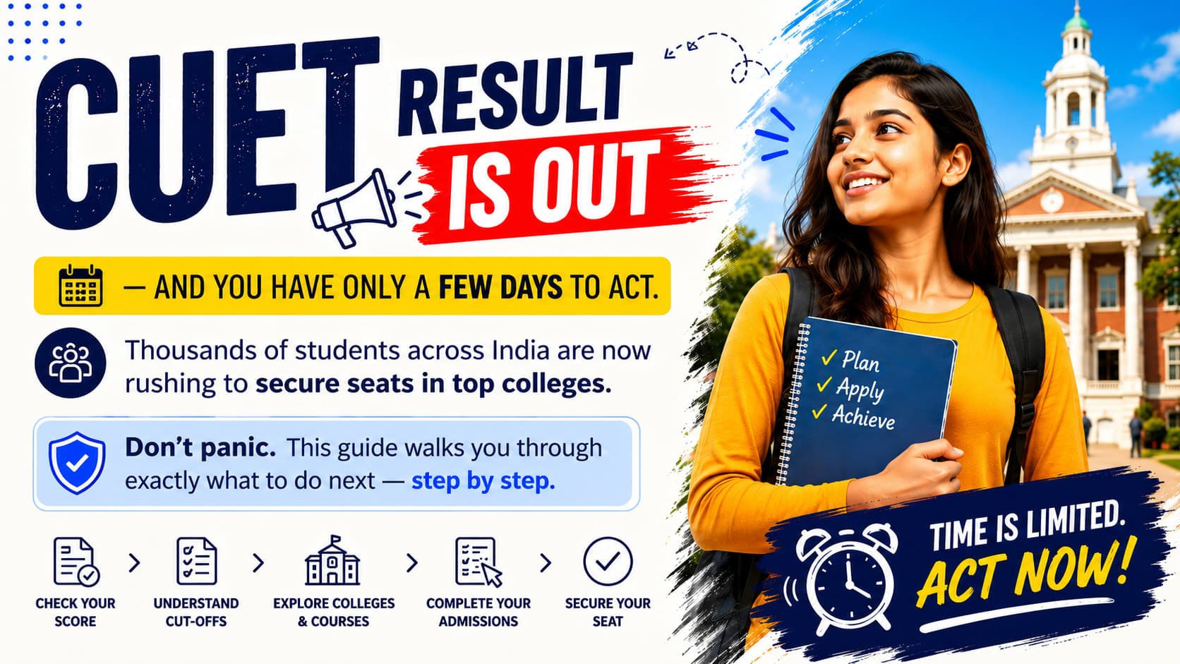 CUET Result 2026: What to Do Next After CUET Results Are Out?