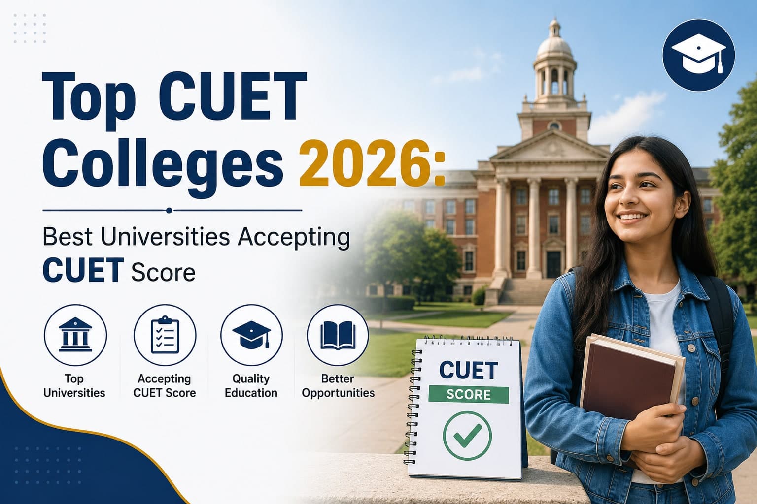 Top CUET Colleges 2026 Best Universities Accepting CUET Score