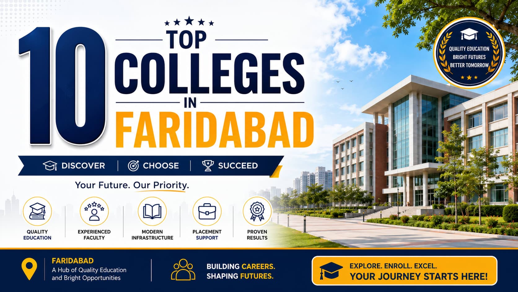 top 10 colleges in Faridabad 2026 ranked by placement and fees